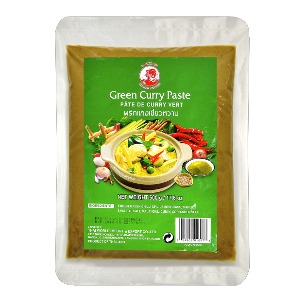 COCK綠咖哩(500g) 1