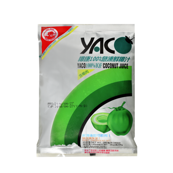 YACO急凍鮮椰汁